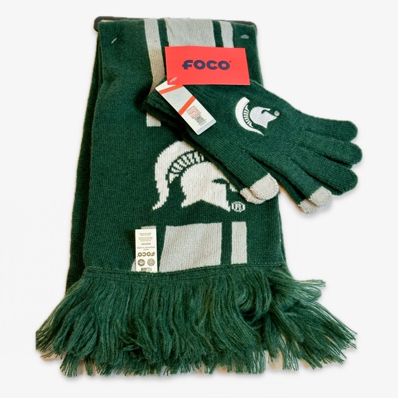FOCO Spartans scarf and gloves set - Picture 1 of 4